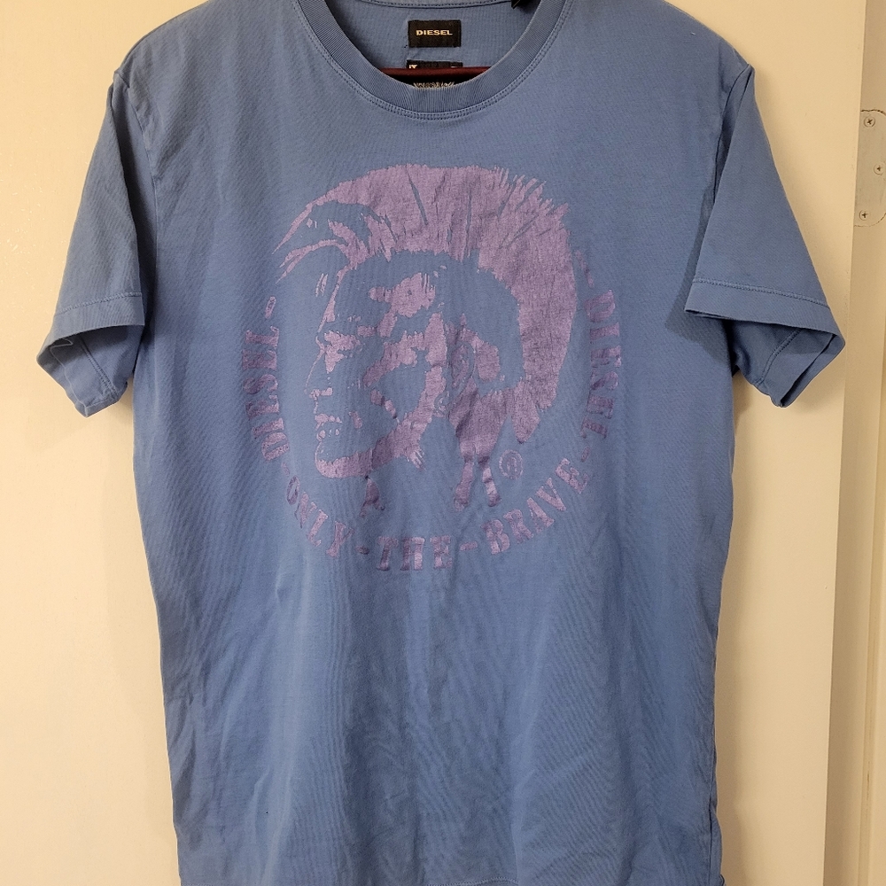 Brand:Diesel; Size:L; Color:Blue/Purple